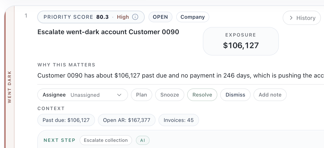 Workflow issue management preview